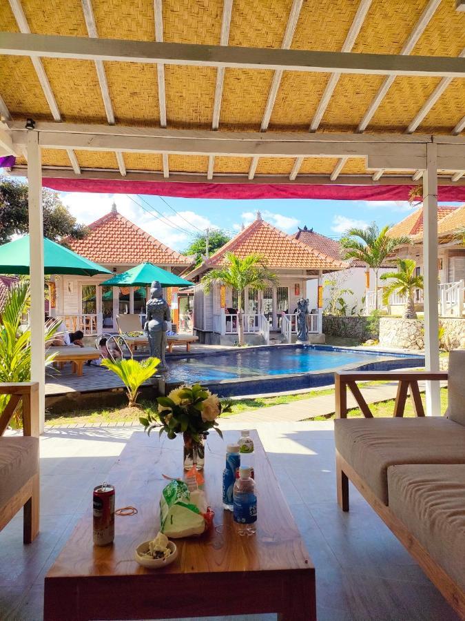 Blue Sky Villa Ceningan Lembongan Exteriör bild