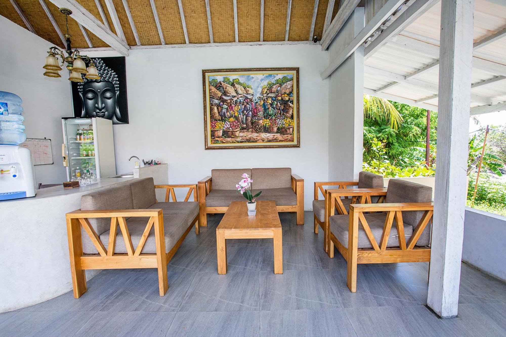 Blue Sky Villa Ceningan Lembongan Exteriör bild