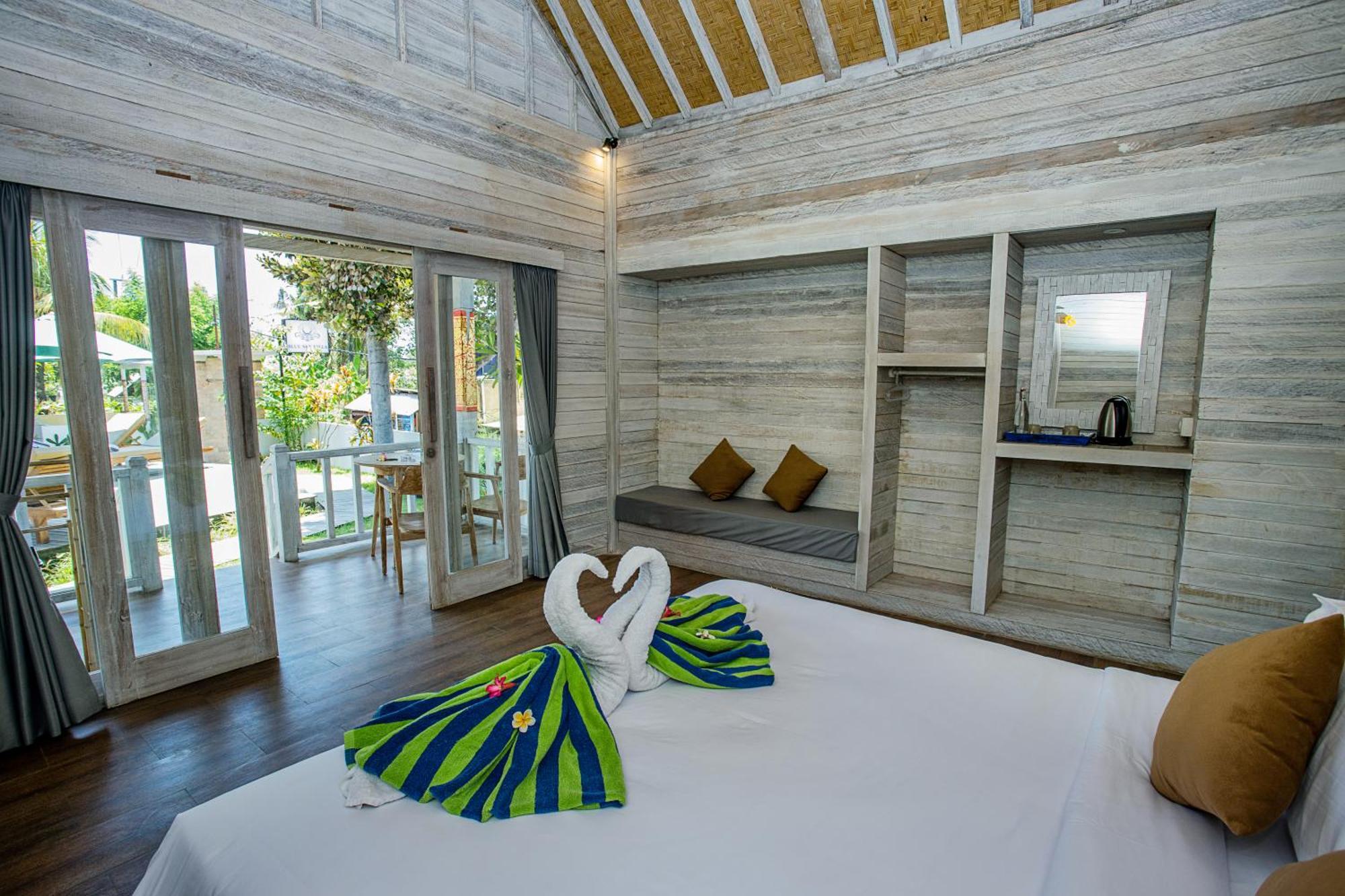 Blue Sky Villa Ceningan Lembongan Exteriör bild