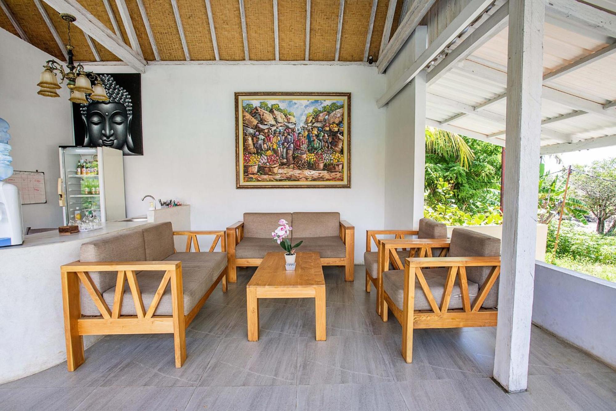 Blue Sky Villa Ceningan Lembongan Exteriör bild